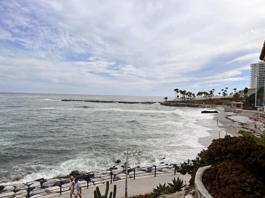 Benalmadena Costa Malaga Apartamento Muy Acogedor Con Vistas Al Mar Terraza Gigante Para Verano E Invierno Parking Екстериор снимка
