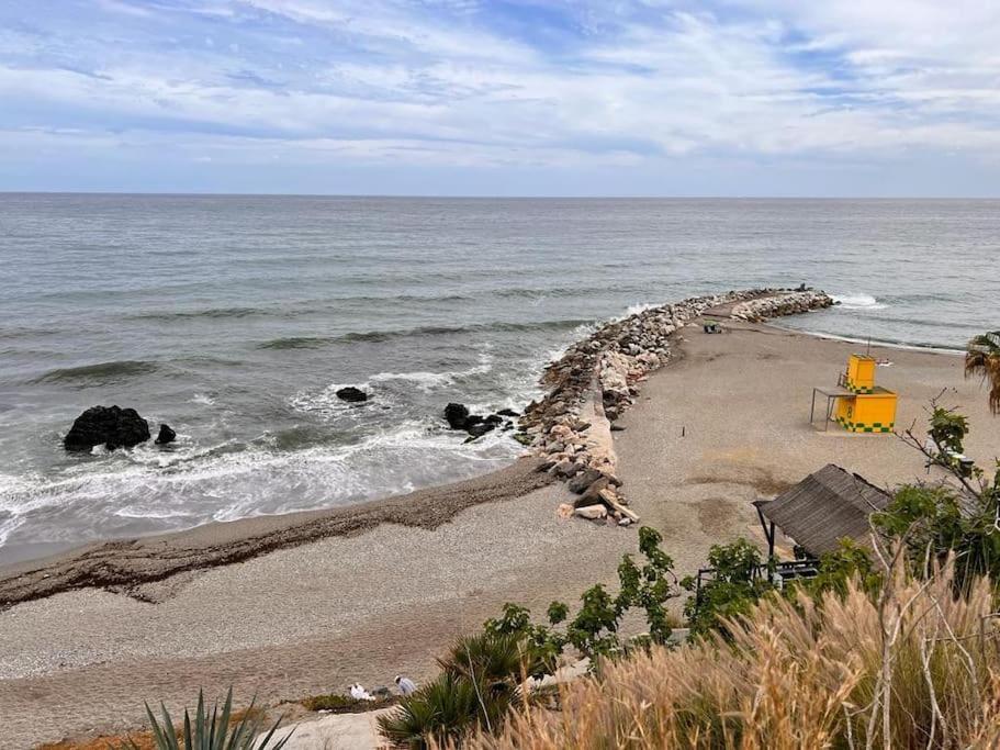 Benalmadena Costa Malaga Apartamento Muy Acogedor Con Vistas Al Mar Terraza Gigante Para Verano E Invierno Parking Екстериор снимка
