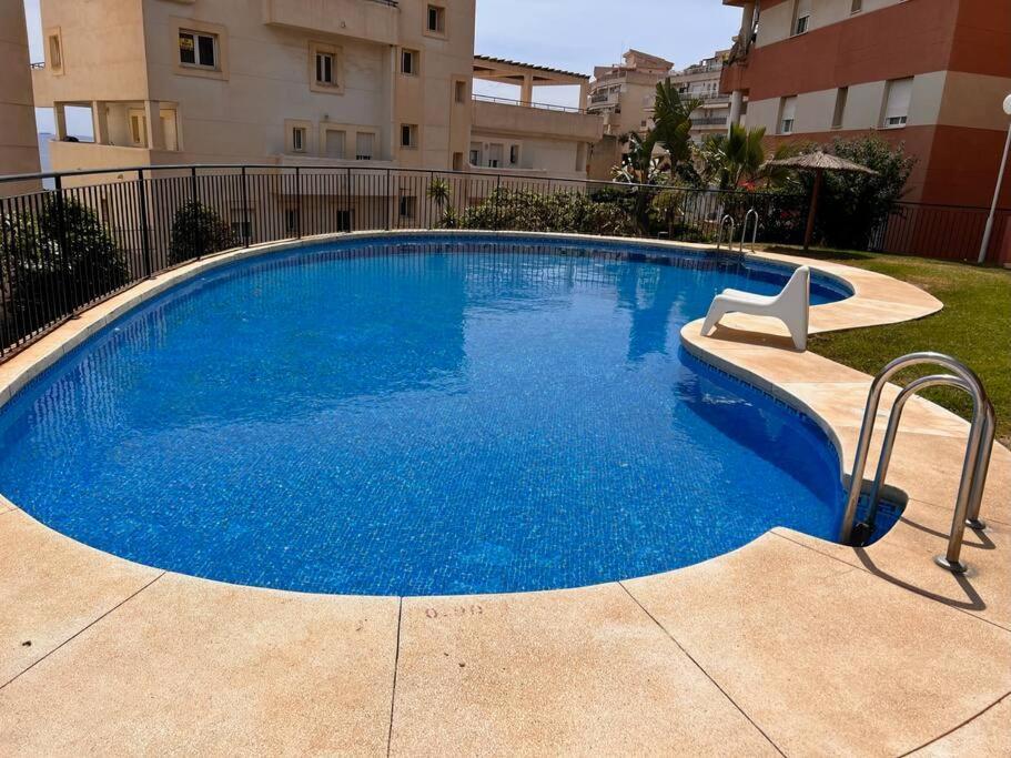 Benalmadena Costa Malaga Apartamento Muy Acogedor Con Vistas Al Mar Terraza Gigante Para Verano E Invierno Parking Екстериор снимка