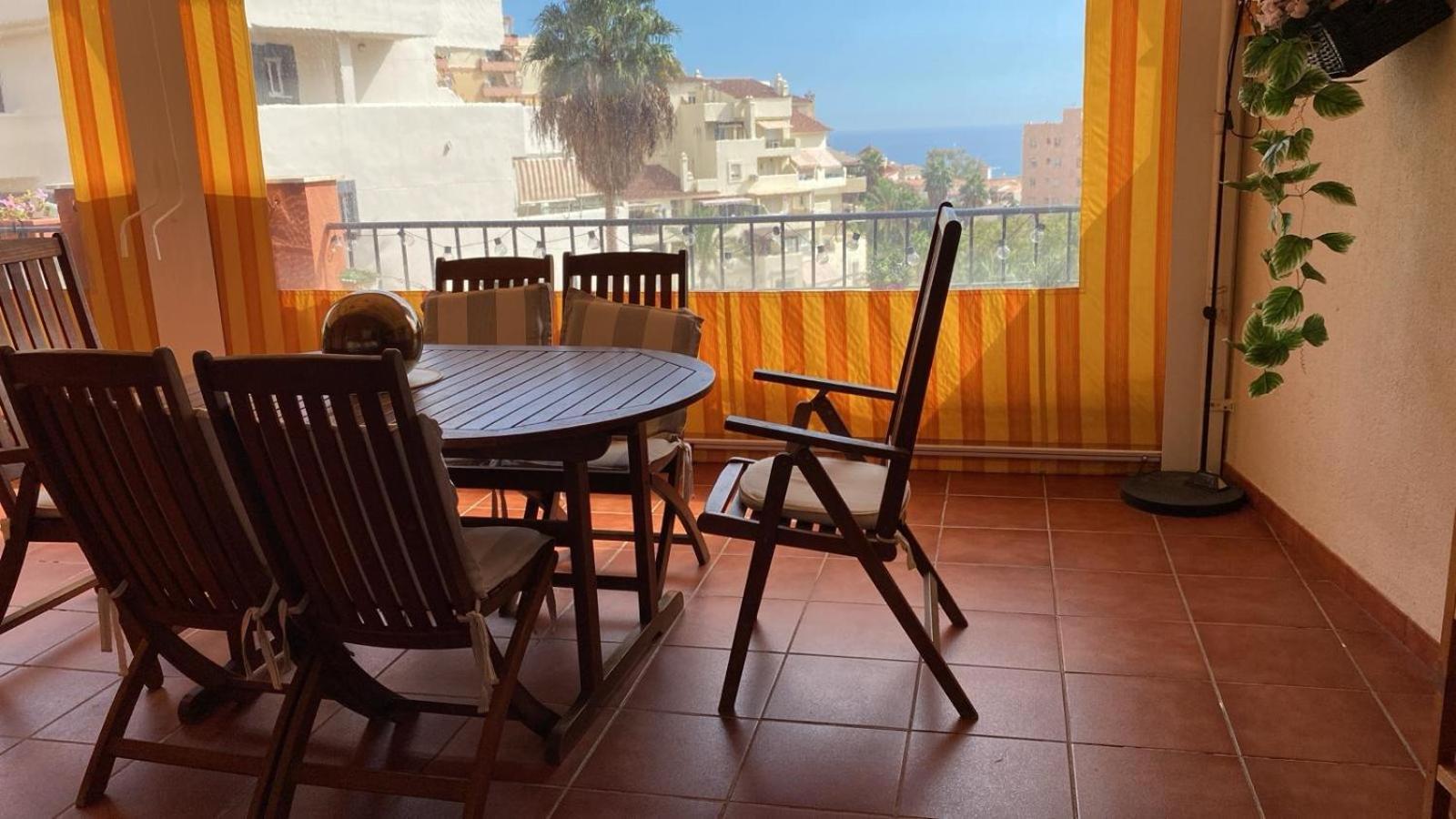 Benalmadena Costa Malaga Apartamento Muy Acogedor Con Vistas Al Mar Terraza Gigante Para Verano E Invierno Parking Екстериор снимка